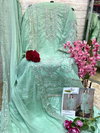 R 601 Nx By Ramsha Embroidery Georgette Pakistani Suits Wholesale Shop In Surat